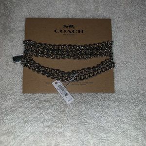 Coach chain strap